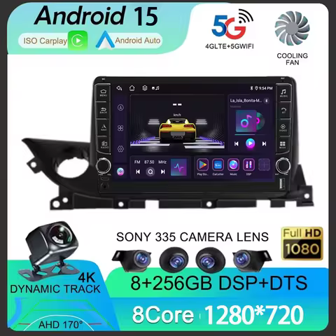 Android 15 Wireless Carplay Auto Car Radio For Mazda 6 Mazda6 III 3 GJ GL ATENZA 2018 - 2021 Multime