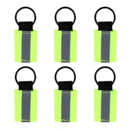 Reflective Safety Buckle Keychain Pendant Reflective Buckle Outdoor Night Running Cycling Safety Key