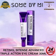 SOME BY MI Retinol Intense Advanced Triple Action Eye Cream 30ml อายครีม ครีมบํารุงใต้ตา เรตินอล ไวท