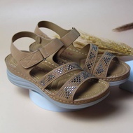 Candia Casual Women Sandals 5cm Wedges - Premium Quality Comfort Cushioning (With Shoe Box) J113-4