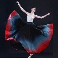 Both Sides Can Wear Dance Skirt 720 Degree Large Swing Skirt