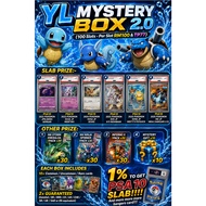 🔥 POKEMON MYSTERY BOX 2.0 100 Slots ONLY 🏆 WIN PSA10 SLAB (100Slots - Per Slot RM100 & TP77)
