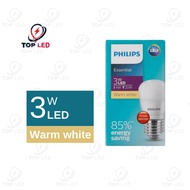 Philips Essential LED Bulb 3W E27 3000K - Warm White