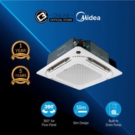 MIDEA Penyaman Udara Siling Kaset Midea Inverter / Bukan Inverter 2.0HP ~ 5.0HP Siri MCCD / MCDX