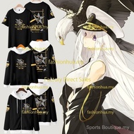 New Anime Azur Lane Eagle Union/USS Enterprise Zipper Hoodie Japanese Men's Fashion Women's Loose 3D