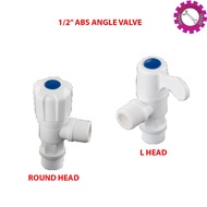 1/2" PVC ANGLE VALVE / PLASTIC ANGLE VALVE