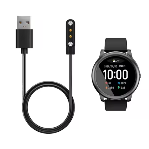 Charger Adapter For Xiaomi Haylou Solar LS05 Magnetic Charging Cable For Imilab kw66/YAMAY SW022/Tic