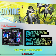 FULL SET Intel Core i9 9th Gen Gaming PC Desktop RGB GTX RTX RX Ready PUBG GTA COD