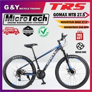 (27.5") GOMAX MISSION 700 27.5" Aluminum Mountain Bike 24 Speed MTB / Basikal MTB 27.5"