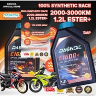 Honda Rsx Minyak hitam 100% synthetic race Dashoil E1600 1.2l 🔥
