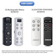 For Sony Camera Wireless Remote Control Rechargeable Shutter Release with OLED Screen for ZV-E10, a6