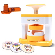 [OUGO-SG] 98pcs Badge Maker Kit for Kids 55mm/2.16in DIY Pin Button Press Machine Installation-Free 