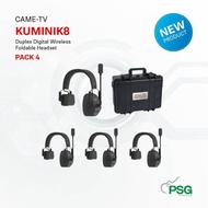 CAME-TV KUMINIK8- Intercom Duplex Digital Wireless Headset Distance up to 1500ft (450 Meters)
