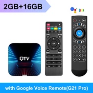 ASFTH VONTAR QTV Q1กล่องทีวี Android 10 Allwinner H313รองรับทีวีสติ๊ก4K H.265 2.4G ชุดกล่องสมาร์ททีว