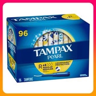 Tampax - 美國銷量No.1女性衛生棉條 普通型（96條超值裝）8 小時舒適 無洩漏保護 平行進口