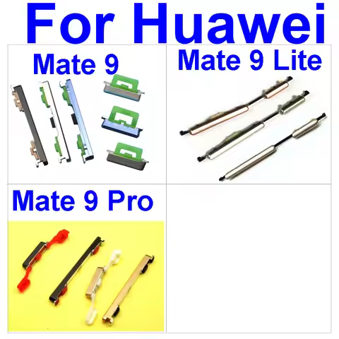 Side Volume & Power Buttons For Huawei Mate 9 Lite Mate9 Pro Power Switch Side Keys Volume Control B