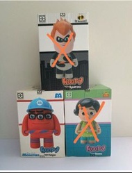 Disney Pixar Toy Story Bonnie , Herocross Hoopy Bonnie, Monsters 三眼怪, The Incredibles 特工(18cm tall)