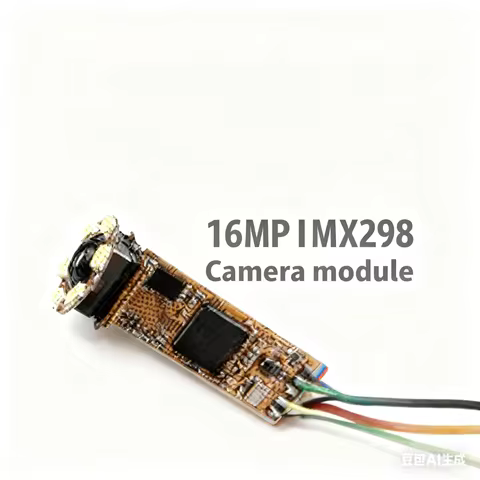 16MP Full HD IMX298 Endoscope camera usb module autofocus with LED light for medical device inspecti