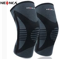 NEENCA 2PCS Knee Brace Sleeve Support Elastic Support Suitable for Knee Protection During Exercise