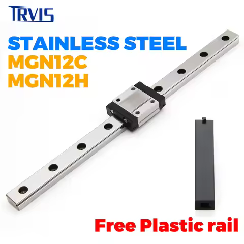 Linear Guide MGN12C MGN12H 440C Stainless Steel MGN12 ZF Z0 Z1 Z2 100 200 250 300 320 350 400mm Mini