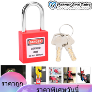 38mm Lockout Lock Nylon วิศวกรรมอุตสาหการ ฉนวนกันความร้อน อุปกรณ์ป้องกันฝุ่นสำหรับไซต์ก่อสร้าง