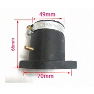 Carburetor Interface Intake Pipe Manifold Carburetor Joint For ATV400
