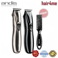 Andis Professional Slimline D8 Pro Li Cordless Hair Trimmer 32445 - Free Andis Fade Brush