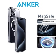 Anker iPhone 15 Plus Case Magsafe Case Clear Magnetic Phone Casing Cover (A90A6)