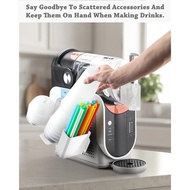 Side-Mounted Holder for Cups Lids &amp Straws for Slushie Machine FS299/FS300/FS301/FS301C Accessori