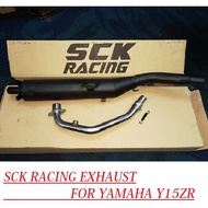 SCK RACING Y15 28MM /32MM BACK PRESSURE EXHAUST STANDARD RACING