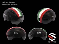 helm sepeda dari pacific in mold with glasses Syte ST F 170 F170 F-170