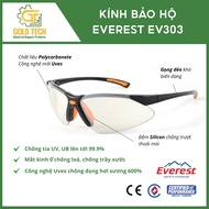 Everest EV303 glasses are dust-proof, UV-resistant, scratch-resistant, fog-proof, used for work and 