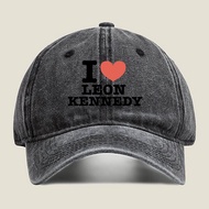 2025Affectionate 'I Love Leon Kennedy' Statement Outdoor Activities Adjustable Fit Baseball Capnew23