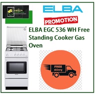 ELBA EGC 536 WH Free Standing Cooker Gas Oven