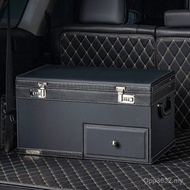 Storage Storage Box Back Tidy-up Car Combination Lock Storage Box Car Storage Box Car Trunk Drawer C