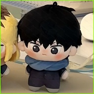 Haikyuu Hinata Shoyo Tobio Kageyama Plushie Anime Merch Cute Scarf Cotton Doll Bag Charm