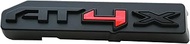1pc AT4X Grille Emblem 3D Badge Compatible with 2024-2025 GMC Sierra 2500HD 3500HD AT4 X (Matte Blac
