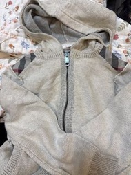 Burberry 兒童連帽針織外套