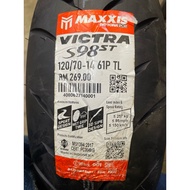 Maxxis Victra ST 120/70-14 tyre scooter tyre tubeless