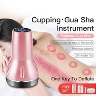 自动刮痧仪 拔罐器 Automatic Gua Sha Cupping Scraping Massager Wireless GuaSha Machine Detoxification Cupping
