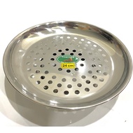 Genuine Premium SUS430 Stainless Steel Steaming Plate/Steaming Basket Together