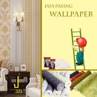 Jasa Pasang Wallpaper Roll Wallpaper Dinding
