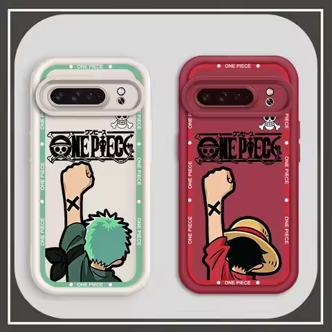 One Piece Roronoa Zoro For Google Pixel 9 8A 8 7 7A Pro XL 5G Eye Ladder Phone Case Soft TPU Shockpr