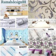 Wallpaper Dinding Wallpaper Kamar Tidur Wallpaper Motif Elegan Ukuran