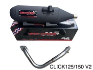 MAX-SPEED POWER PIPE FOR HONDA CLICK 125/150 V2