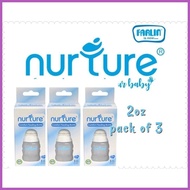 ✤ ☋ ✟ FARLIN is now NURTURE 3-pack Comfort Feeding Bottle (Available Size: 2oz/4oz/8oz) * SOLD PER