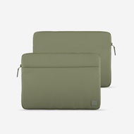 UNIQ Vienna MacBook 14吋防潑水輕薄筆電包-灰綠色