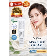 Dr.Althea 345 Relief Cream 50ml Calming Moisturizing Cream Sensitive Skin Repair Soothing Korean Ski