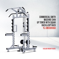 [SALE] SellinCost Multifunction Smith Machine Squat Rack Chin Up DIP Pull Lat Gym Rack Landmine 2yr 