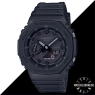 [WatchClubOnline] GA-2100-1A1 Casio G-Shock CasiOak Black-Out Men Casual Sports Watches GA2100 GA-2100